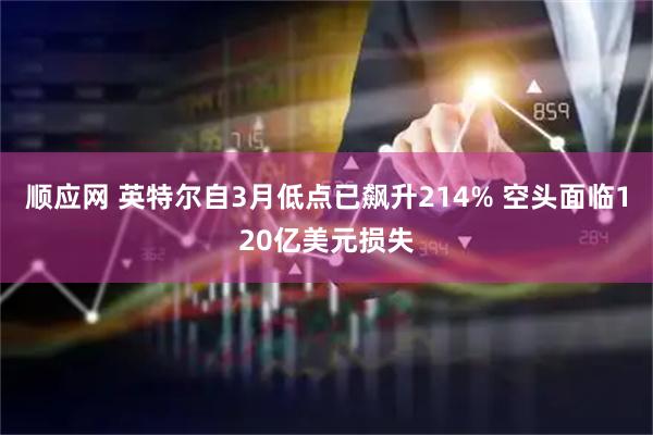 顺应网 英特尔自3月低点已飙升214% 空头面临120亿美元损失